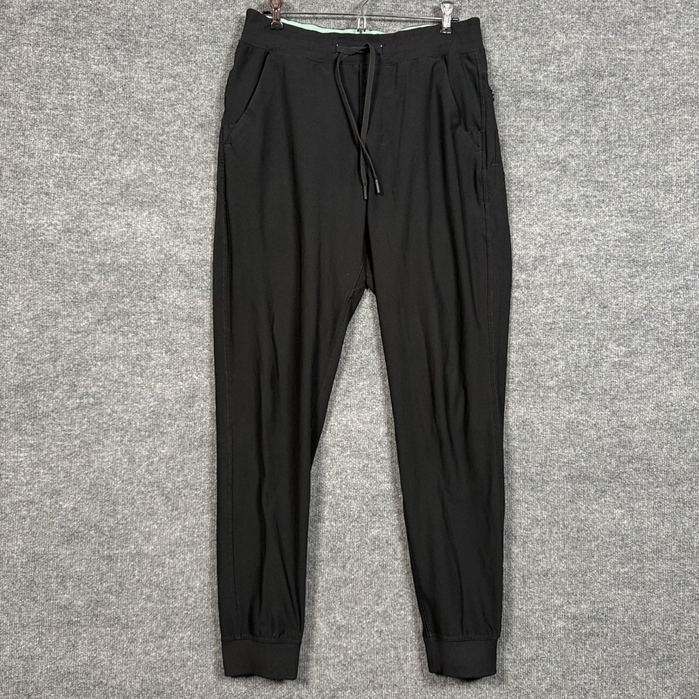 Birddogs Size Large Joggers Pants Black Boom For Your Boomstick Drawstring Waist